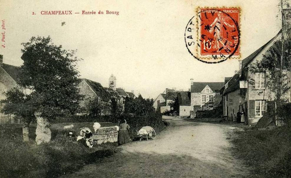 Champeaux - Entrée du Bourg - Manche (50) - Normandie