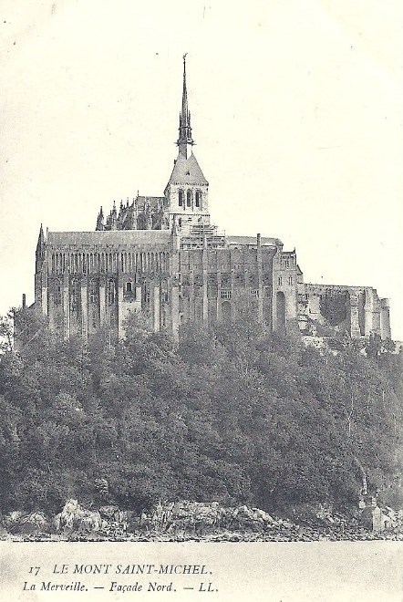 MONT SAINT-MICHEL - La merveille - Façade Nord - Manche (50) - Normandie