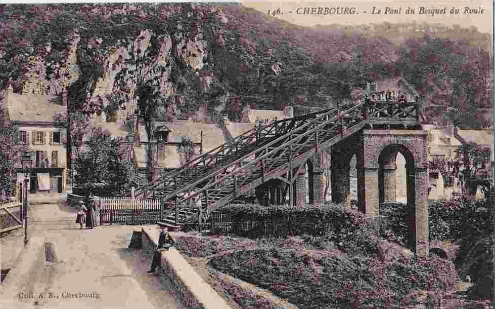 Cherbourg - Le Pont du Bosquet du Roule  - Manche (50) - Normandie
