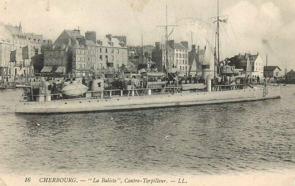 Cherbourg - Marine Militaire - La Baliste Contre-torpilleur - Manche (50) - Normandie