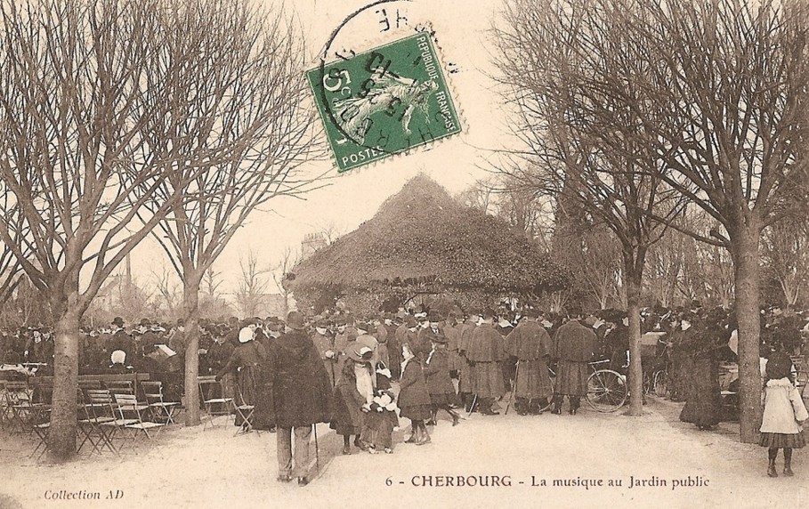 Cherbourg - Musique au jardin public - Manche (50) - Normandie
