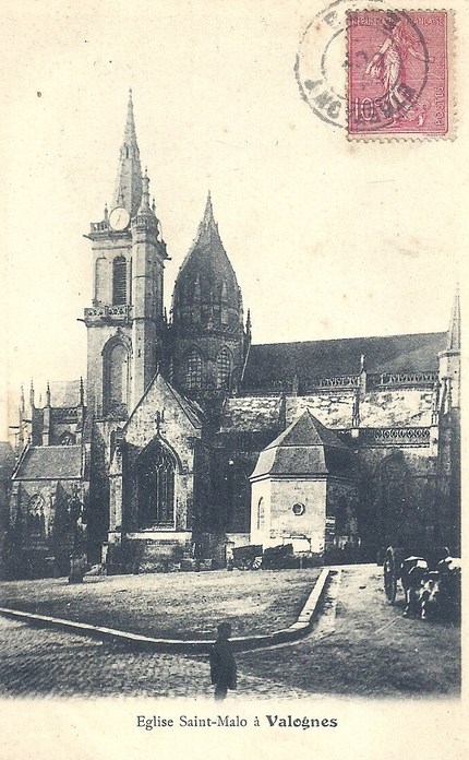VALOGNES - Église Saint-Malo - Manche (50) - Normandie