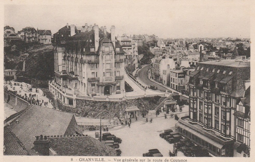 Granville - Vue Générale sur la route de Coutance - Manche (50) - Normandie