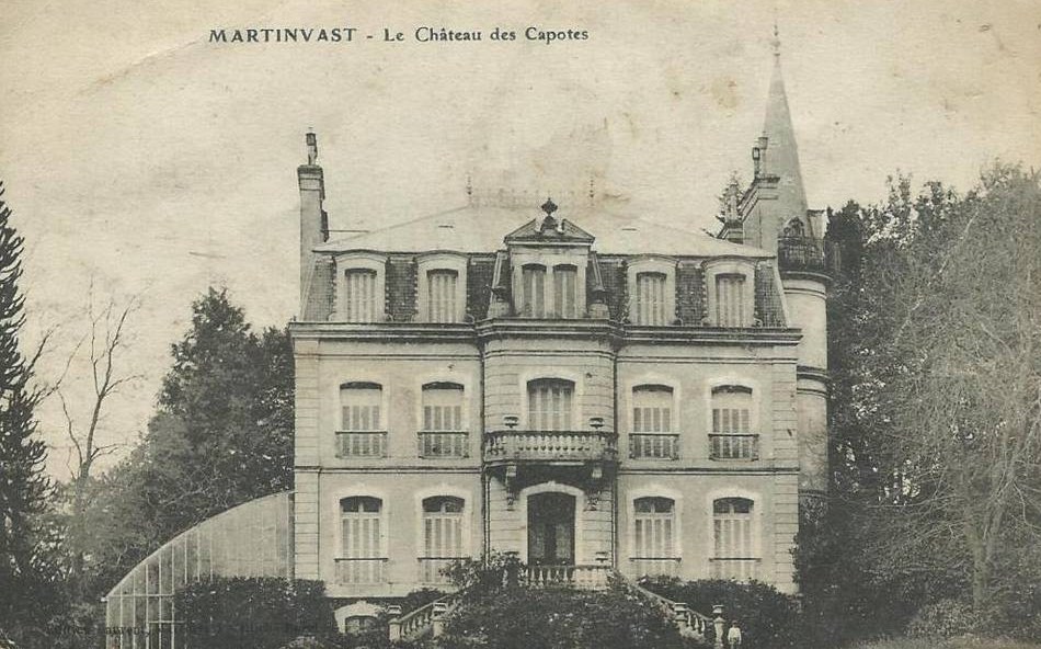 MARTINVAST - Château des Capotes - Manche (50) - Normandie