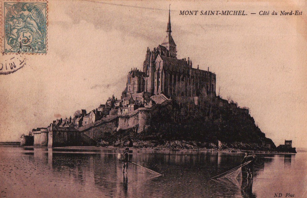 MONT SAINT-MICHEL - Côté du Nord-Est - Manche (50) - Normandie