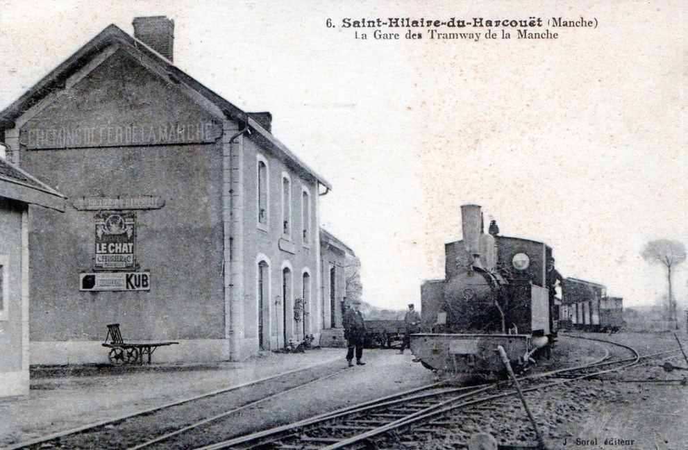 Saint-Hilaire-du-Harcouët - la Gare des Tramways de la Manche - Manche (50) - Normandie