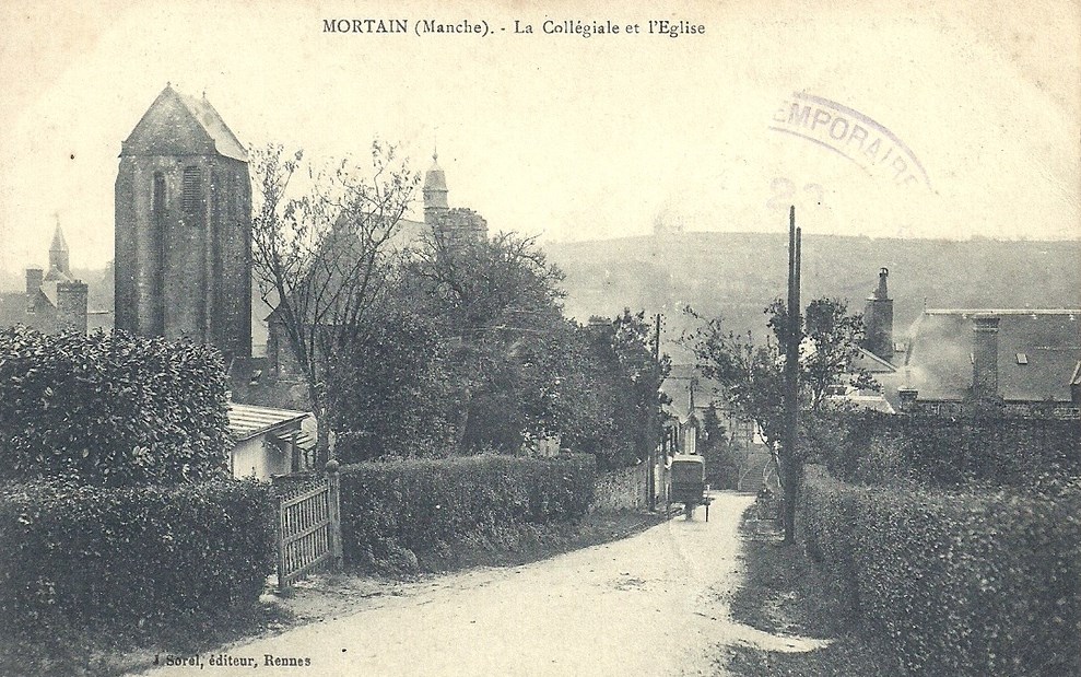 MORTAIN - La collégiale et L