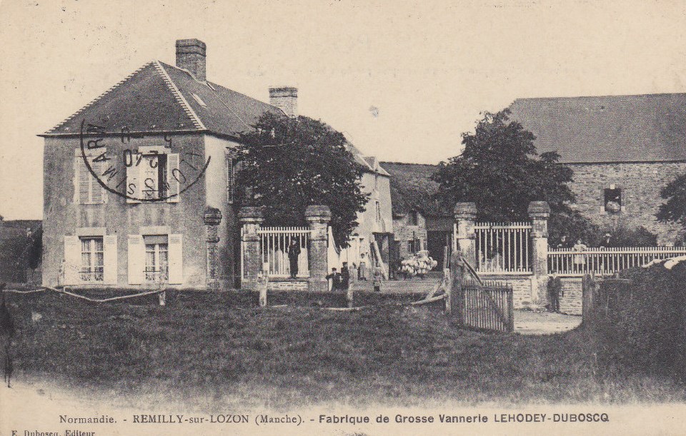 Rémilly-sur-Lozon - Vannerie LEHODEY-DUBOSCQ - Manche (50) - Normandie