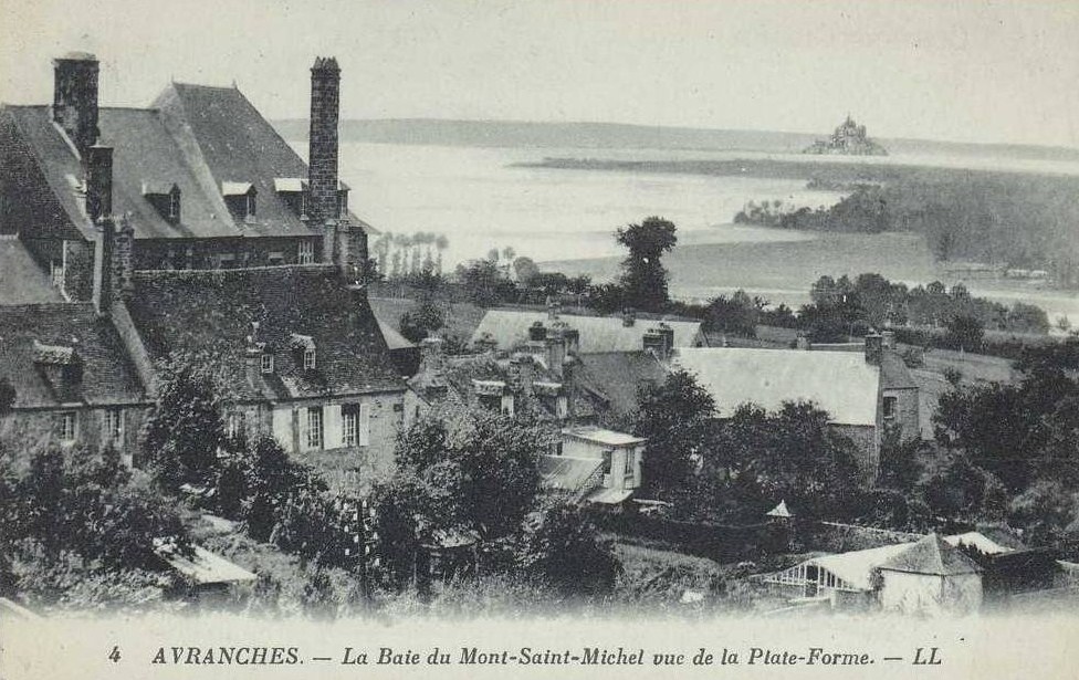 Avranches - La Baie du Mont Saint-Michel vue de la Plate-Forme - Manche (50) - Normandie