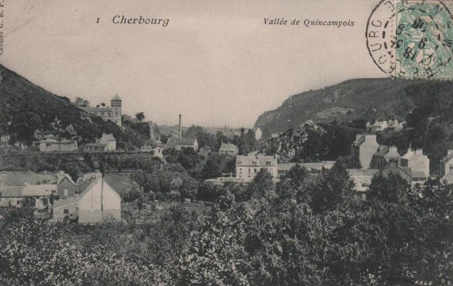 Cherbourg - Vallée de Quincampoix CLICHES G. B. P. N°1 - 1905 - Manche (50) - Normandie