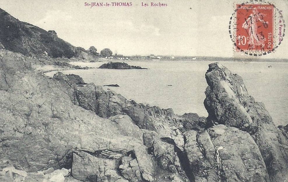 SAINT-JEAN-LE-THOMAS - Les rochers - Manche (50) - Normandie
