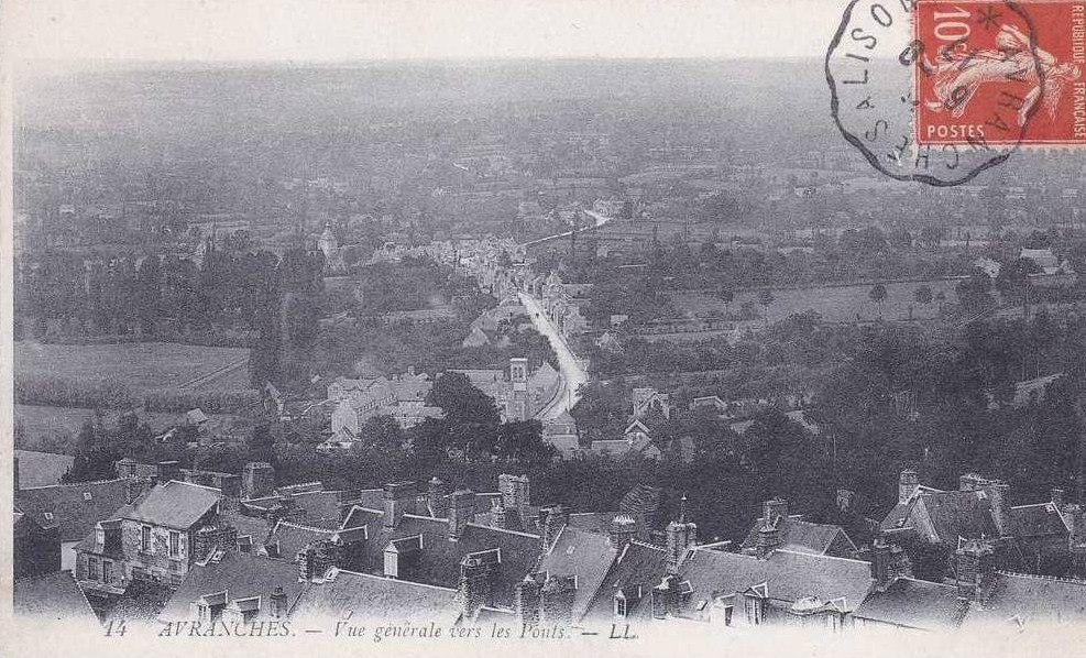 Avranches - Vue Générale sur les Ponts - Manche (50) - Normandie