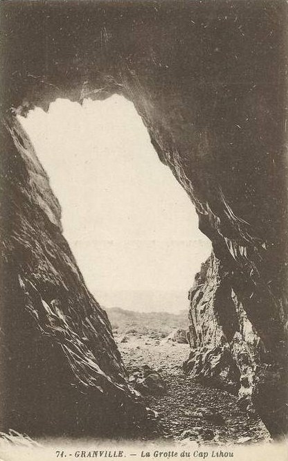 GRANVILLE - Le cap Lihou, la Grotte - Manche (50) - Normandie