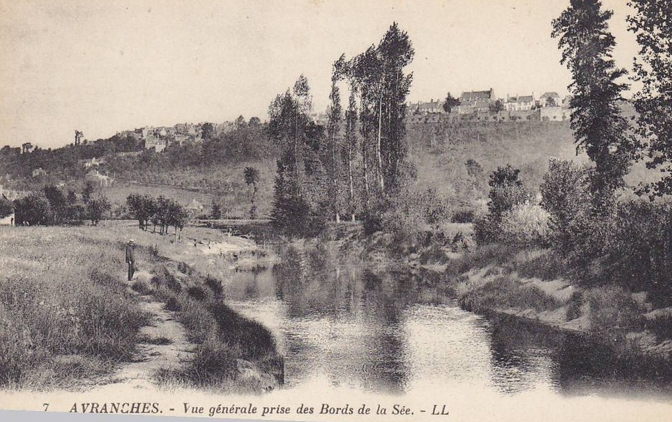AVRANCHES - Vue Générale PRISE DU BORD DE LA SÉE - Manche (50) - Normandie