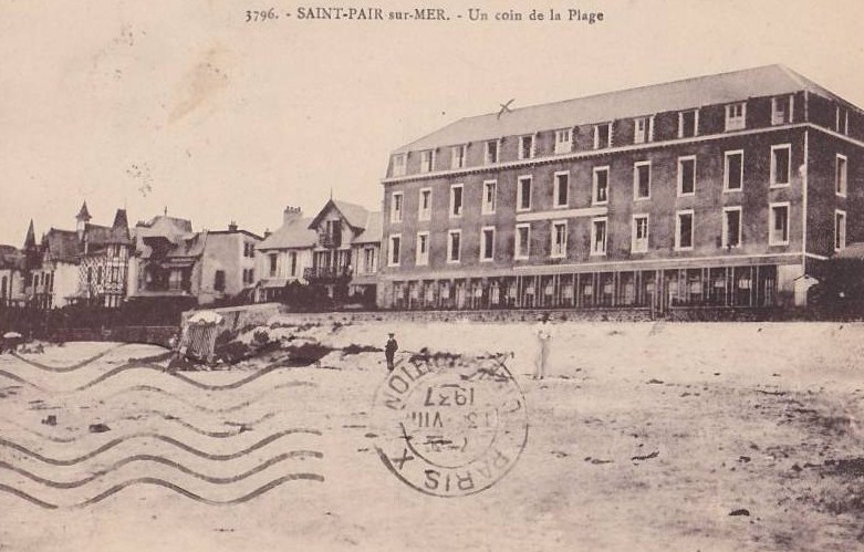 Saint-Pair-sur-Mer - Un coin de la Plage - Manche (50) - Normandie