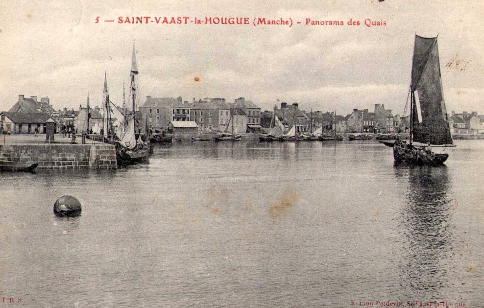 Saint-Vaast-la-Hougue - Panorama des Quais - Manche (50) - Normandie