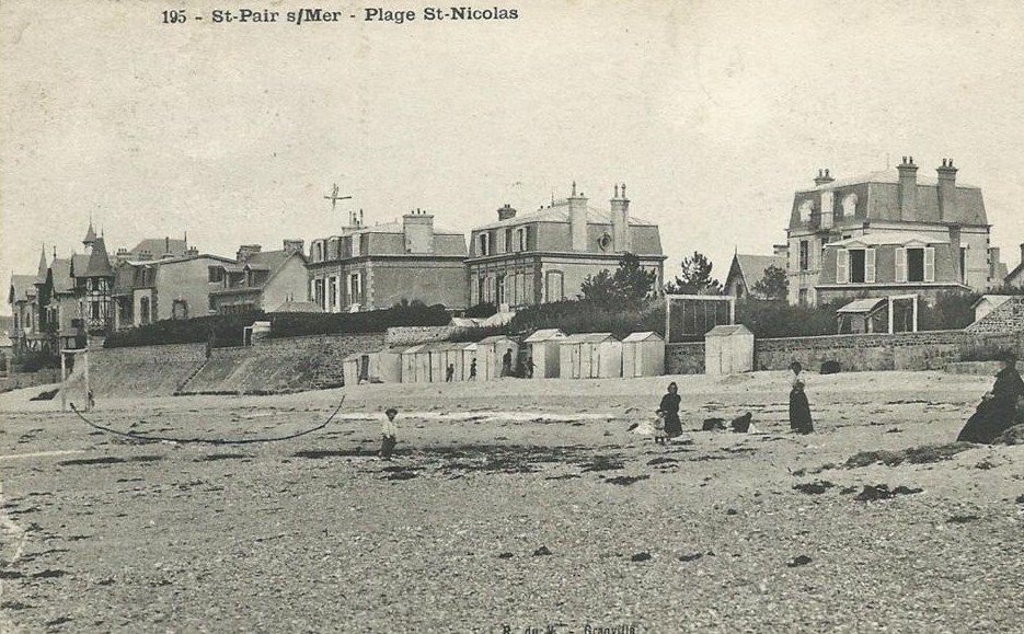 Saint-Pair-sur-Mer - PLAGE DE Saint-Nicolas - 1909 - Manche (50) - Normandie