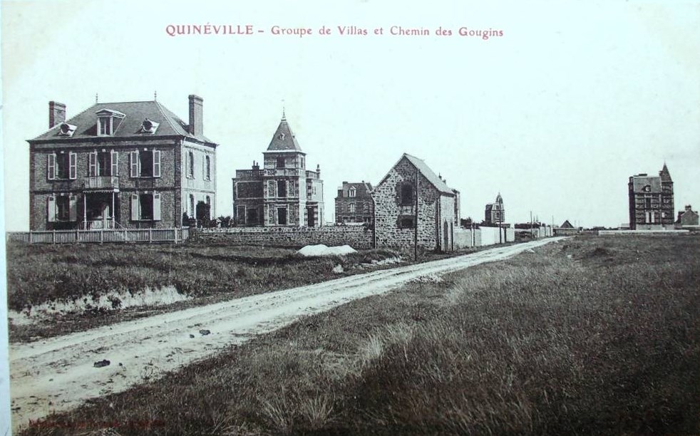 Quinéville - Groupe de Villas et Chemin des Gougins - Manche (50) - Normandie