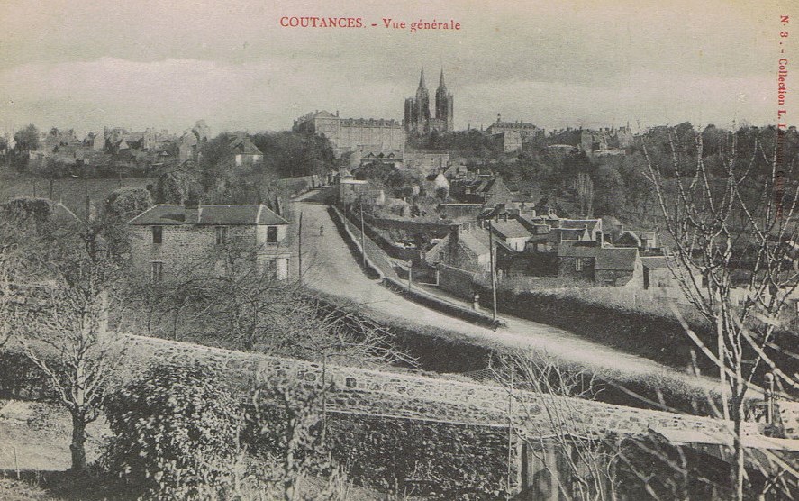 Coutances - Vue Générale - Manche (50) - Normandie