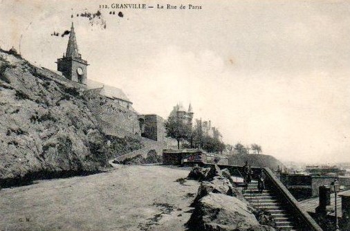 GRANVILLE - La Rue de Paris - Manche (50) - Normandie
