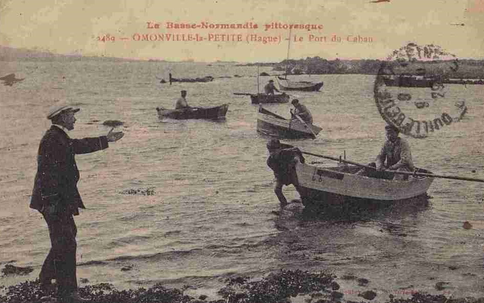 OMONVILLE-LA-PETITE - LA HAGUE - Le port du Caban  - Manche (50) - Normandie