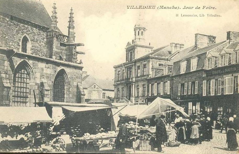 VILLEDIEU JOUR DE FOIRE MARCHÉ 50  - Manche (50) - Normandie