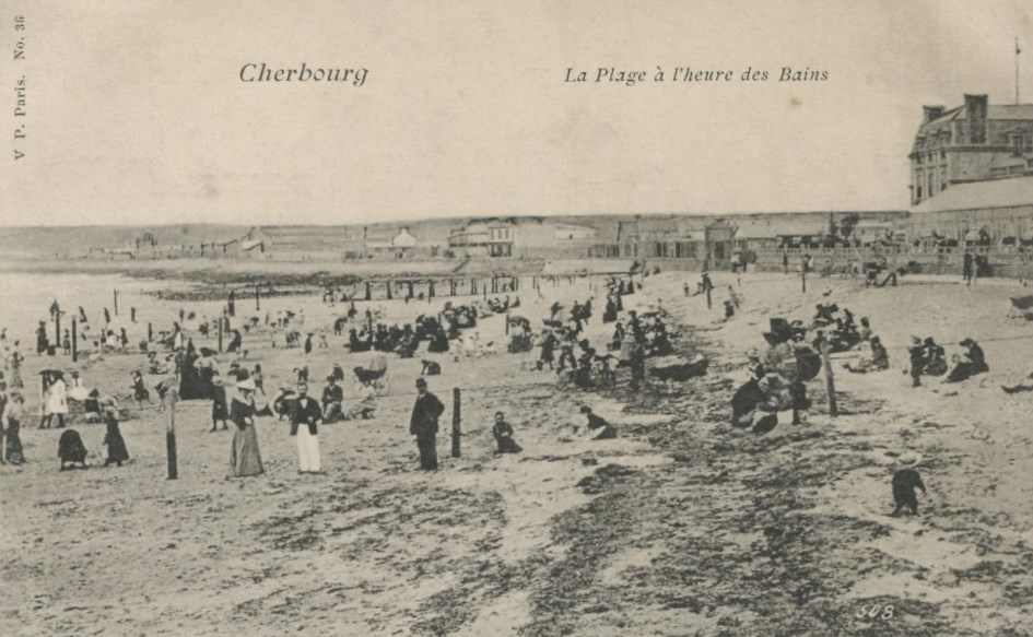 Cherbourg - La Plage à l