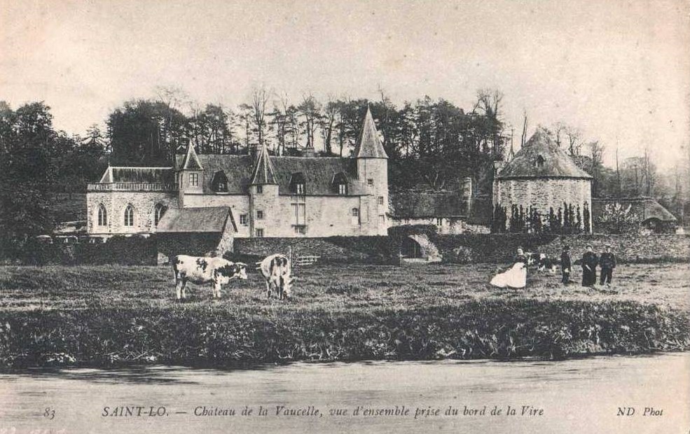 Saint-Lô - Château de Vaucelle - Vue d