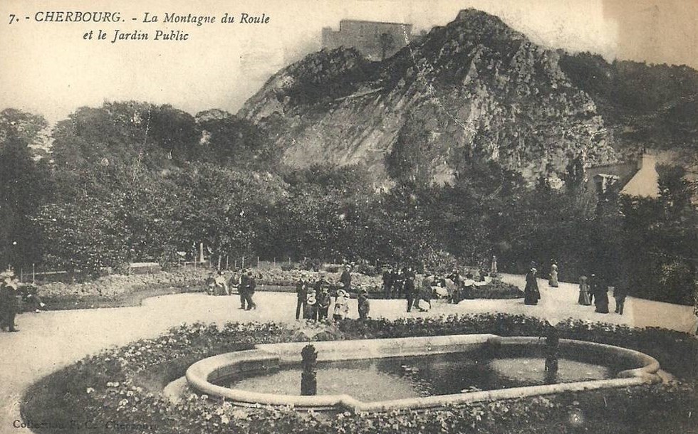 Cherbourg - La montagne du Roule et le jardin public - Manche (50) - Normandie