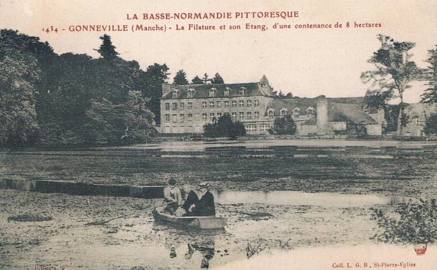 Gonneville- La filature et son étang, d