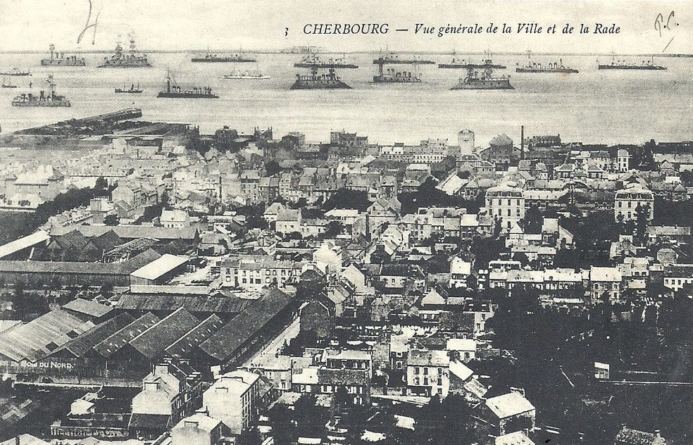 Cherbourg - Vue Générale de la ville et de la rade - Manche (50) - Normandie