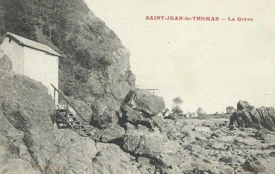 SAINT-JEAN-LE-THOMAS - La Grève - 1916 - Manche (50) - Normandie