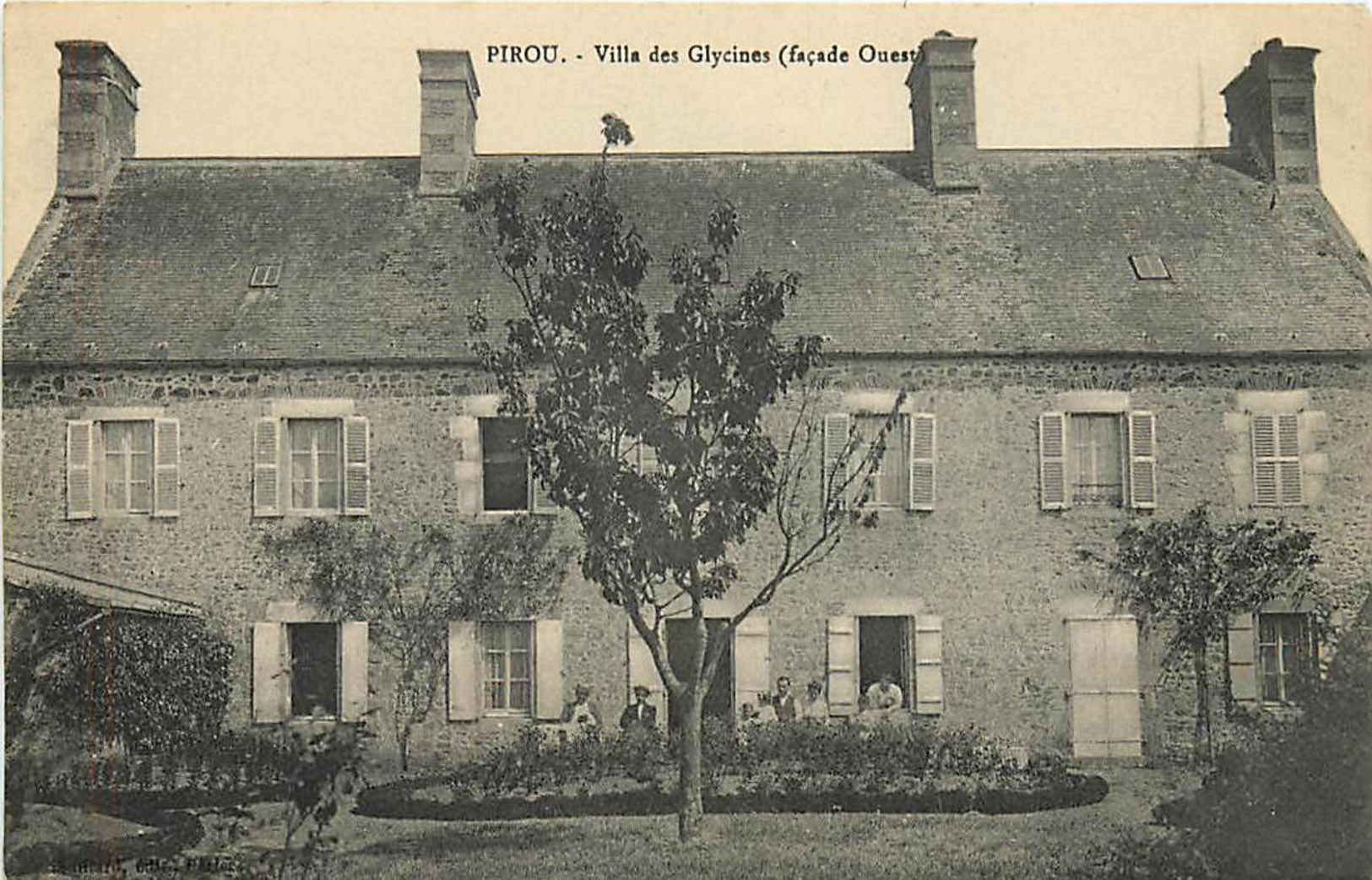 Pirou - Villa des Glycines (Façade Ouest) - 50 - Manche