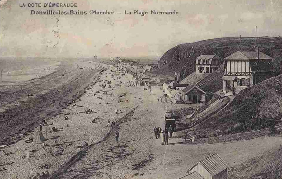 DONVILLE- LES-BAINS - La Plage Normande - Côte d