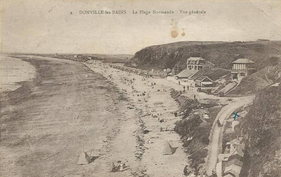 DONVILLE - La Plage - Vue Générale - Manche (50) - Normandie