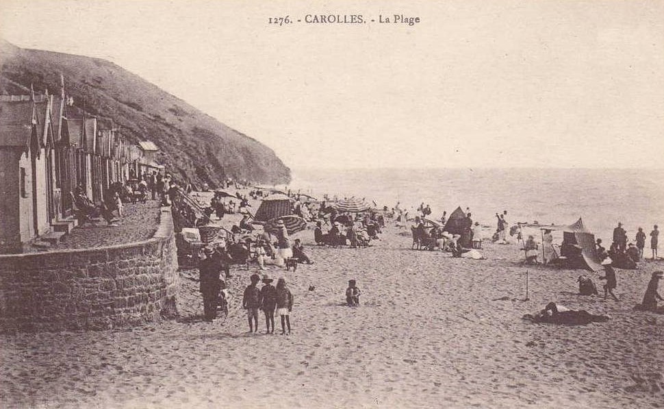 Carolles - La plage - Manche (50) - Normandie