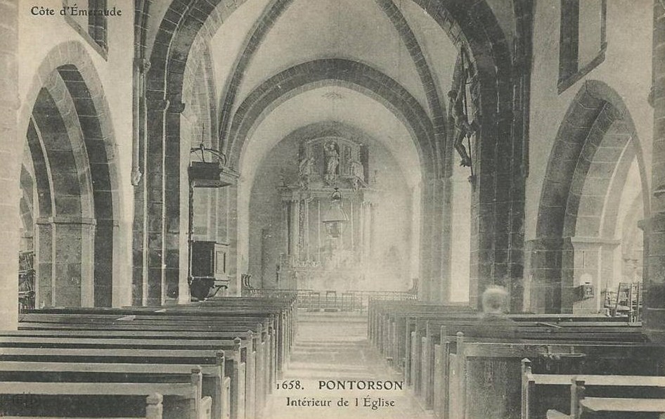 PONTORSON - Intérieur de l
