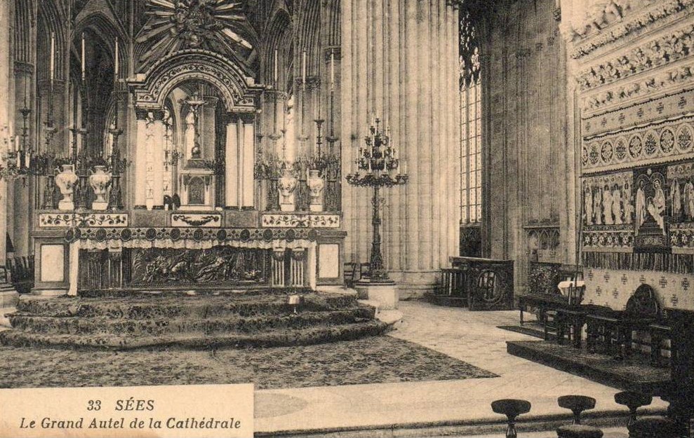 Sées - Le Grand Autel de la Cathédrale - 61 - Orne