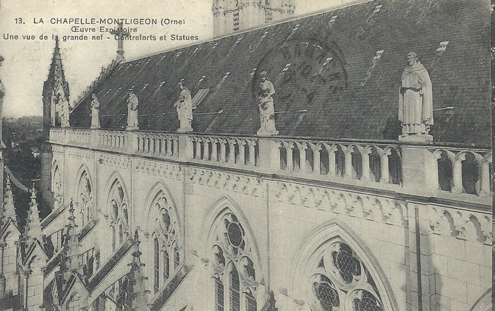 La Chapelle-Montligeon - Oeuvre Expiatoire - Vue sur la Grande Nef - 61 - Orne