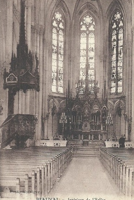 BEAUVAL : Lglise - Intrieur