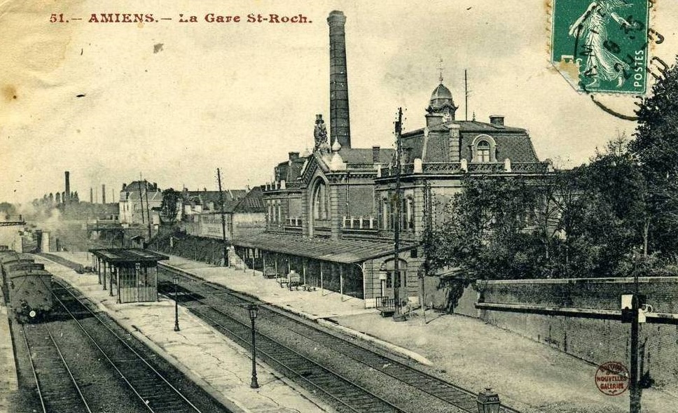 AMIENS : La Gare Saint-Roch 