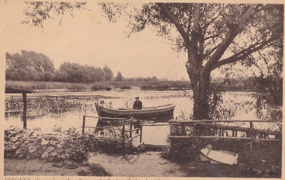 P�RONNE : Les �tangs du Boulevard  des Anglais .