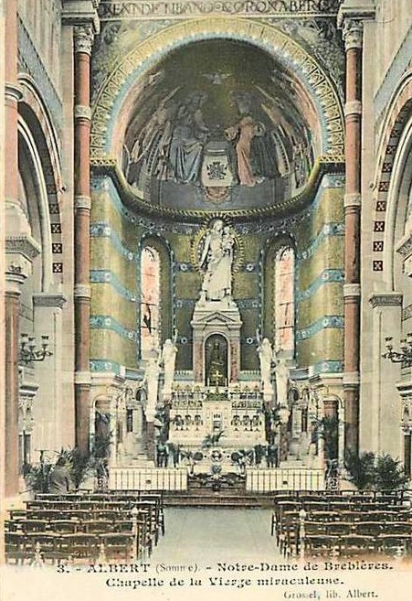 ALBERT : Notre-Dame-de-Brebi�res - Chapelle de la Vierge Miraculeuse