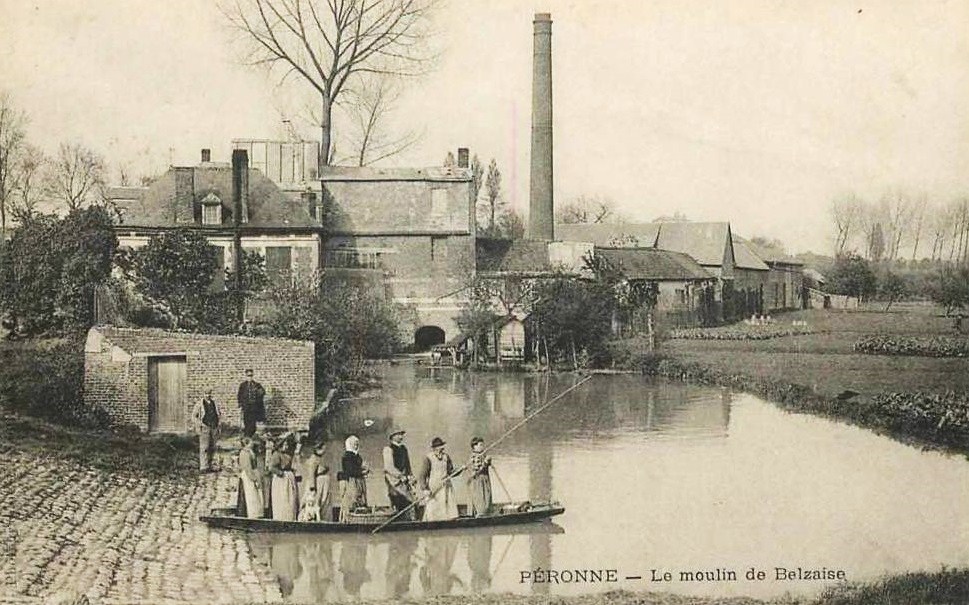 P�RONNE : Le Moulin de Belzaise