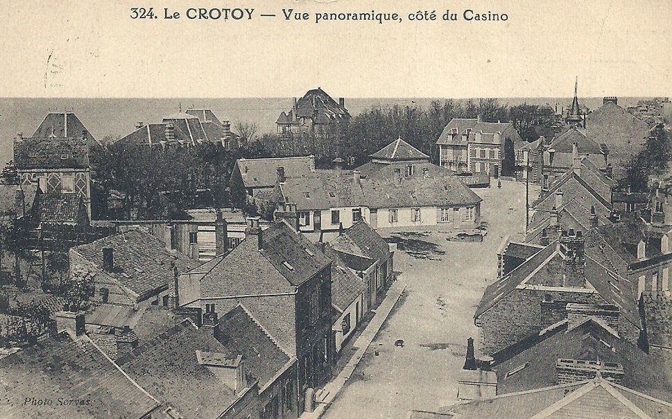 LE CROTOY : Vue panoramique c�t� du Casino