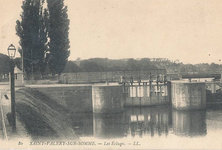 SAINT-VAL�RY-SUR-SOMME : Les �cluses