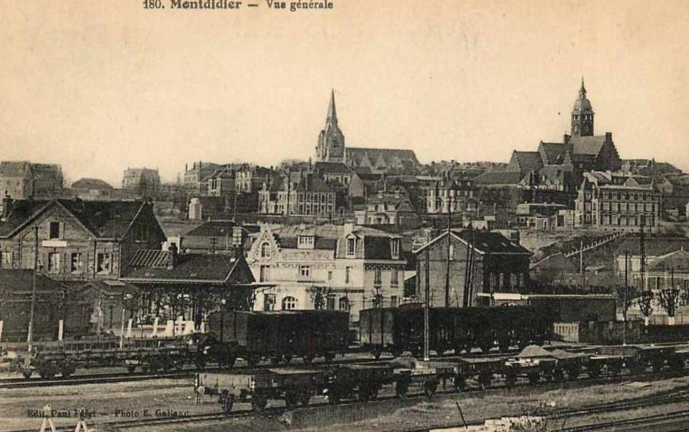 MONTDIDIER  : Vue G�n�rale
