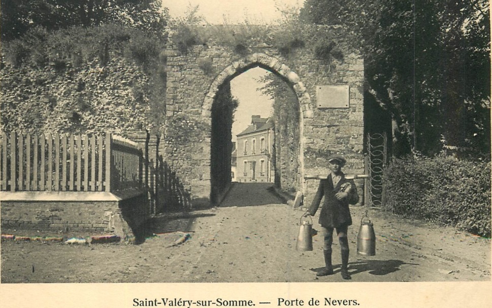 SAINT-VAL�RY-SUR-SOMME : Porte de Nevers