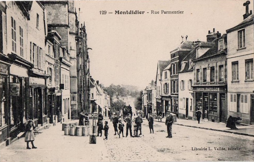 MONTDIDIER : rue Parmentier, 1919