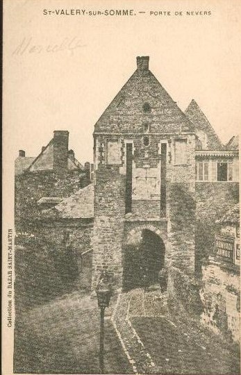SAINT-VAL�RY-SUR-SOMME : Porte de Nevers